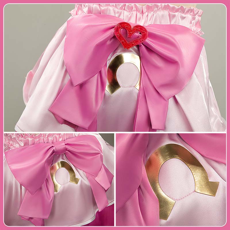 ウマ娘／めにしゅき♡ラッシュっしゅ！ピンクLサイズ／コスプレ衣装 ウマ娘／めにしゅき♡ラッシュっしゅ！ピンクLサイズ／コスプレ衣装