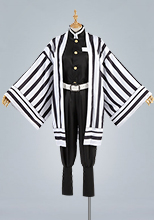 鬼滅の刃 鬼殺隊隊服 蛇柱・伊黒小芭内 コスプレ衣装 白ver.