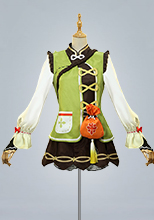 原神 璃月港 ヨォーヨ コスプレ衣装（背負い籠なし）