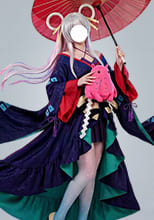 【35-45日間発送予定】超かぐや姫! 月見ヤチヨ コスプレ衣装