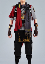 ファイナルファンタジーXIV グ・ラハ・ティア コスプレ衣装（耳、尻尾とネックレス付き）