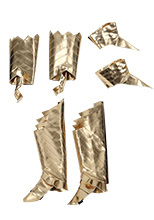 Fate Grand Order FGO アルジュナ 足カバー 籠手 膝当て コスプレ道具 霊基再臨 第三段階