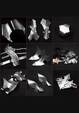 アークナイツ 2024音律聯覚 不覓浪塵 ステインレス Stainless 甲胄 コスプレ道具