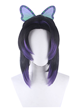 鬼滅の刃 鬼殺隊 蟲柱 胡蝶しのぶ コスプレウィッグ