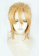 ジョジョの奇妙な冒険 黄金の風 パンナコッタ・フーゴ 巻き髪 コスプレウィッグ