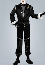 【30-40日間発送予定】ツイステ風 「Lost in the Book〜初めてのクリスマス〜」エース コスプレ衣装