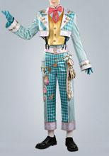 【30-40日間発送予定】ツイステ風 ホワイトラビットフェス ラビット・ウェア フロイド コスプレ衣装