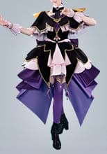 【30-40日間発送予定】名探偵プリキュア！キュアアルカナ・シャドウ コスプレ衣装